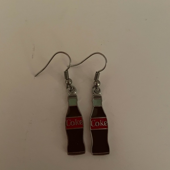 Coke Bottle Earrings - Picture 3 of 3